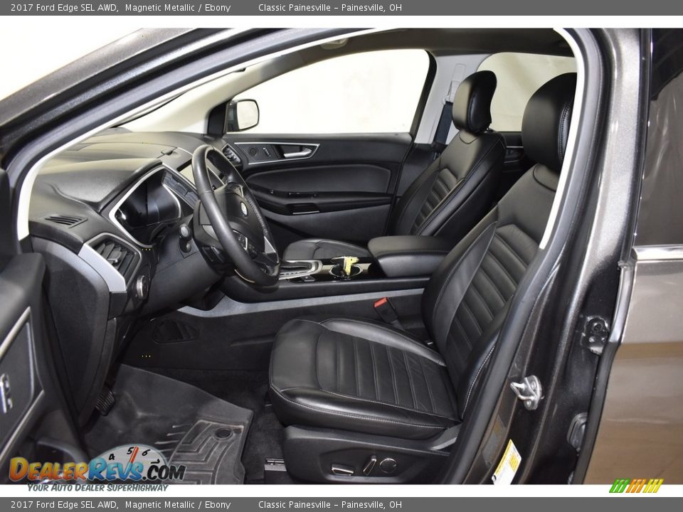 2017 Ford Edge SEL AWD Magnetic Metallic / Ebony Photo #7