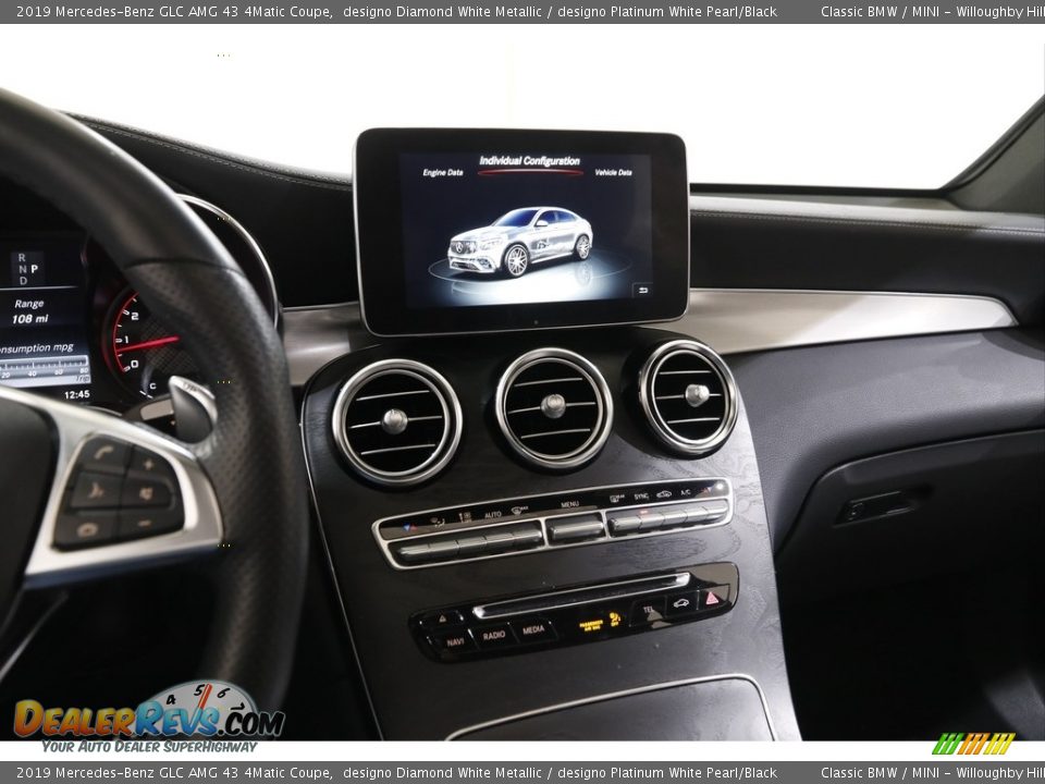 Controls of 2019 Mercedes-Benz GLC AMG 43 4Matic Coupe Photo #10