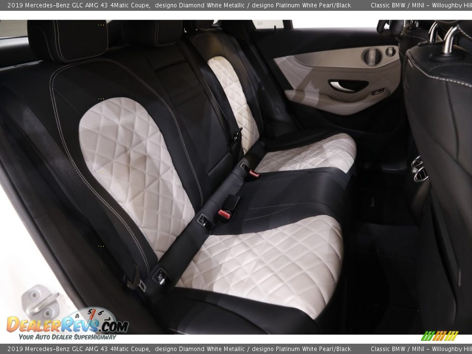 Rear Seat of 2019 Mercedes-Benz GLC AMG 43 4Matic Coupe Photo #19