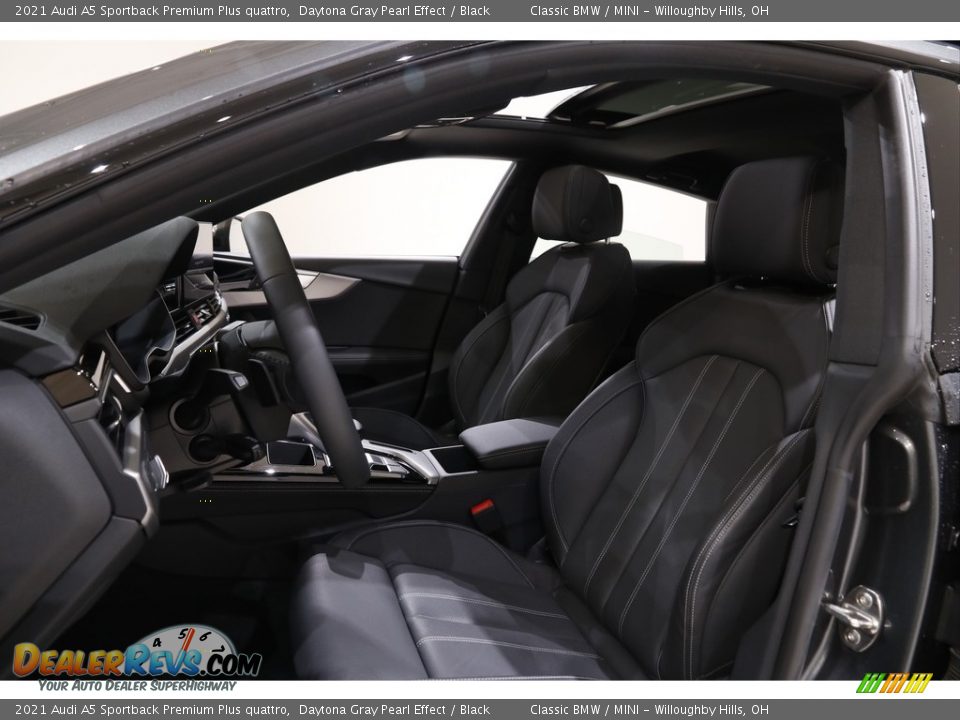 2021 Audi A5 Sportback Premium Plus quattro Daytona Gray Pearl Effect / Black Photo #5