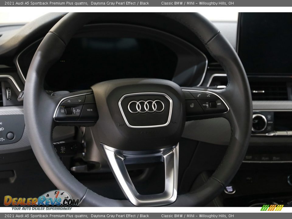 2021 Audi A5 Sportback Premium Plus quattro Steering Wheel Photo #7