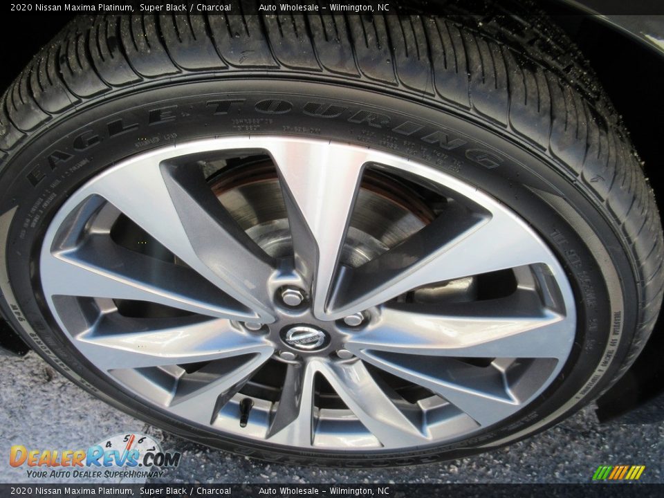 2020 Nissan Maxima Platinum Super Black / Charcoal Photo #7