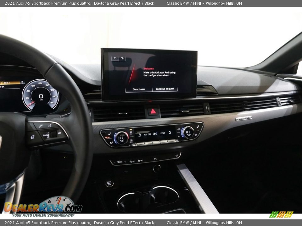Dashboard of 2021 Audi A5 Sportback Premium Plus quattro Photo #9
