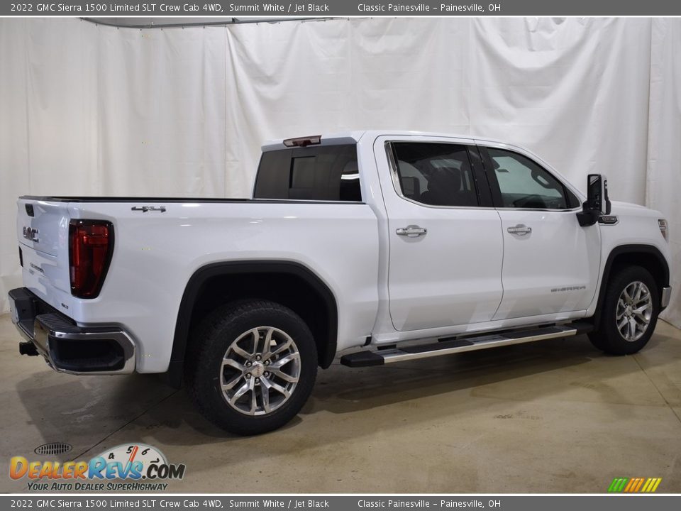 2022 GMC Sierra 1500 Limited SLT Crew Cab 4WD Summit White / Jet Black Photo #2