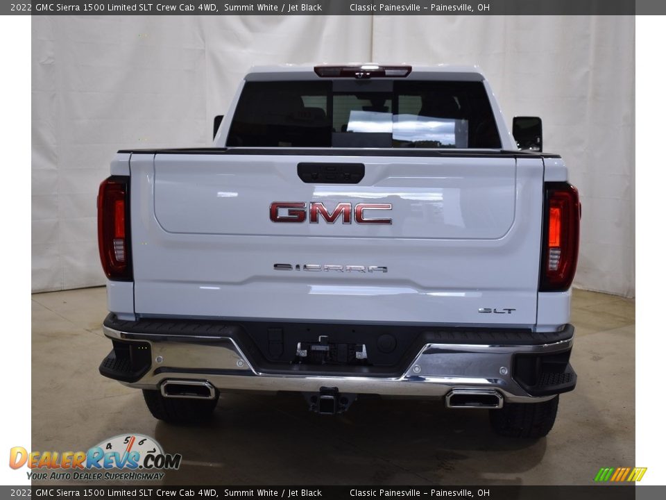 2022 GMC Sierra 1500 Limited SLT Crew Cab 4WD Summit White / Jet Black Photo #3