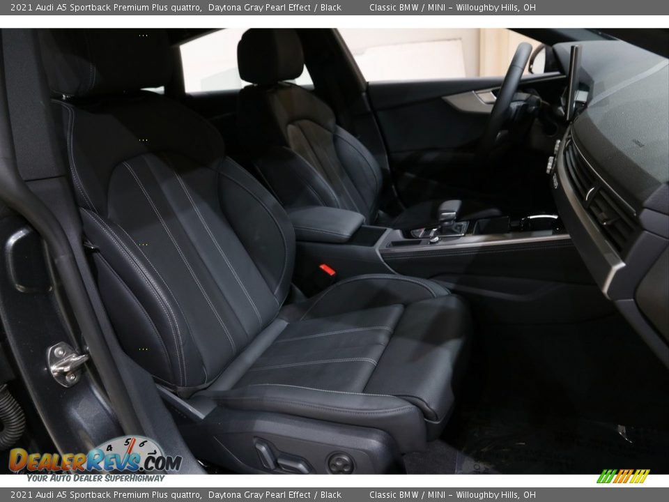 Front Seat of 2021 Audi A5 Sportback Premium Plus quattro Photo #16