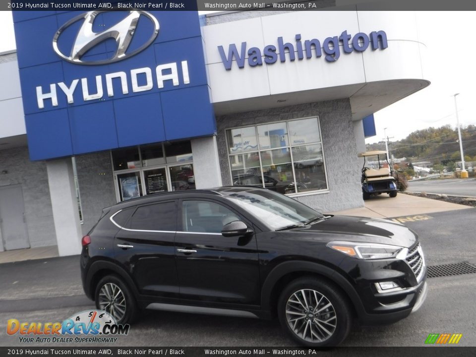 2019 Hyundai Tucson Ultimate AWD Black Noir Pearl / Black Photo #2