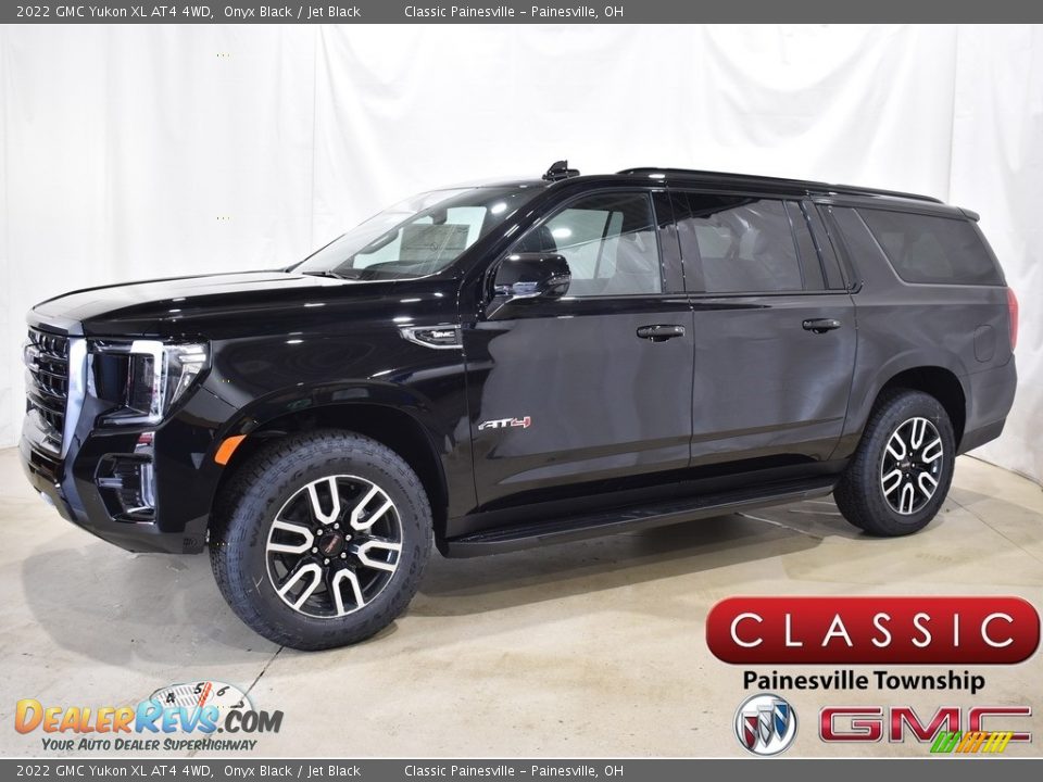 2022 GMC Yukon XL AT4 4WD Onyx Black / Jet Black Photo #1