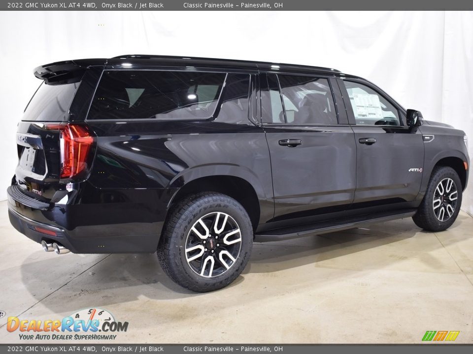 2022 GMC Yukon XL AT4 4WD Onyx Black / Jet Black Photo #2