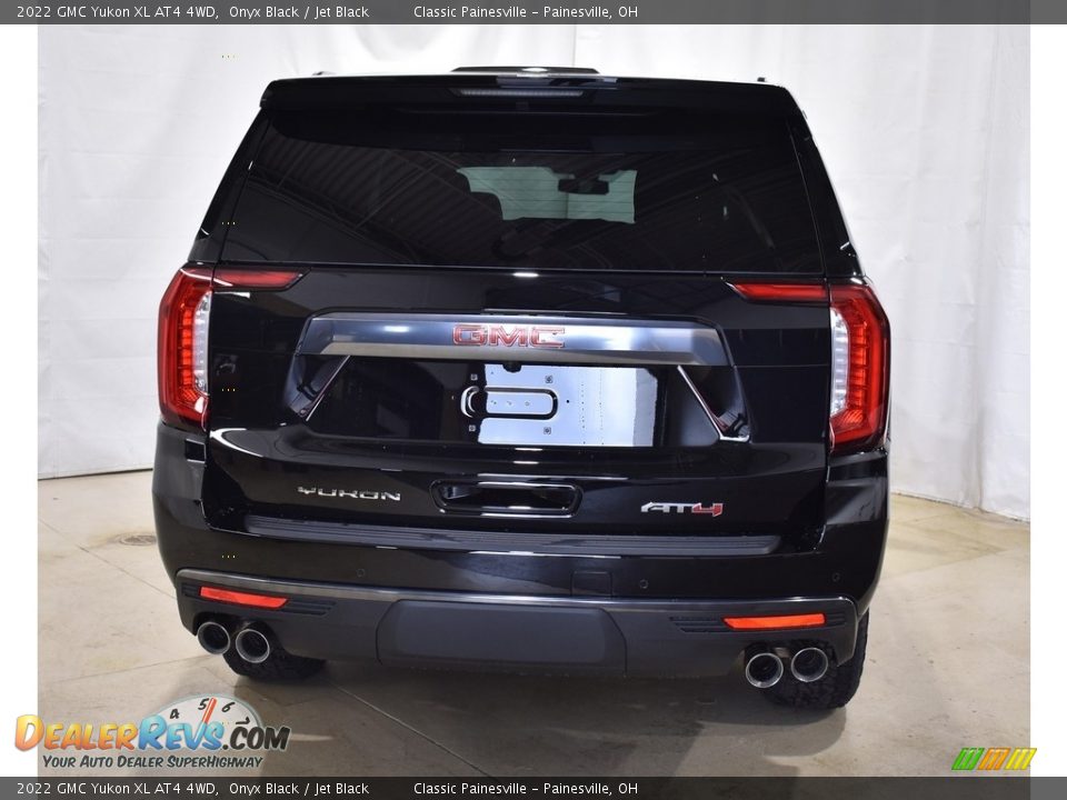 2022 GMC Yukon XL AT4 4WD Onyx Black / Jet Black Photo #3