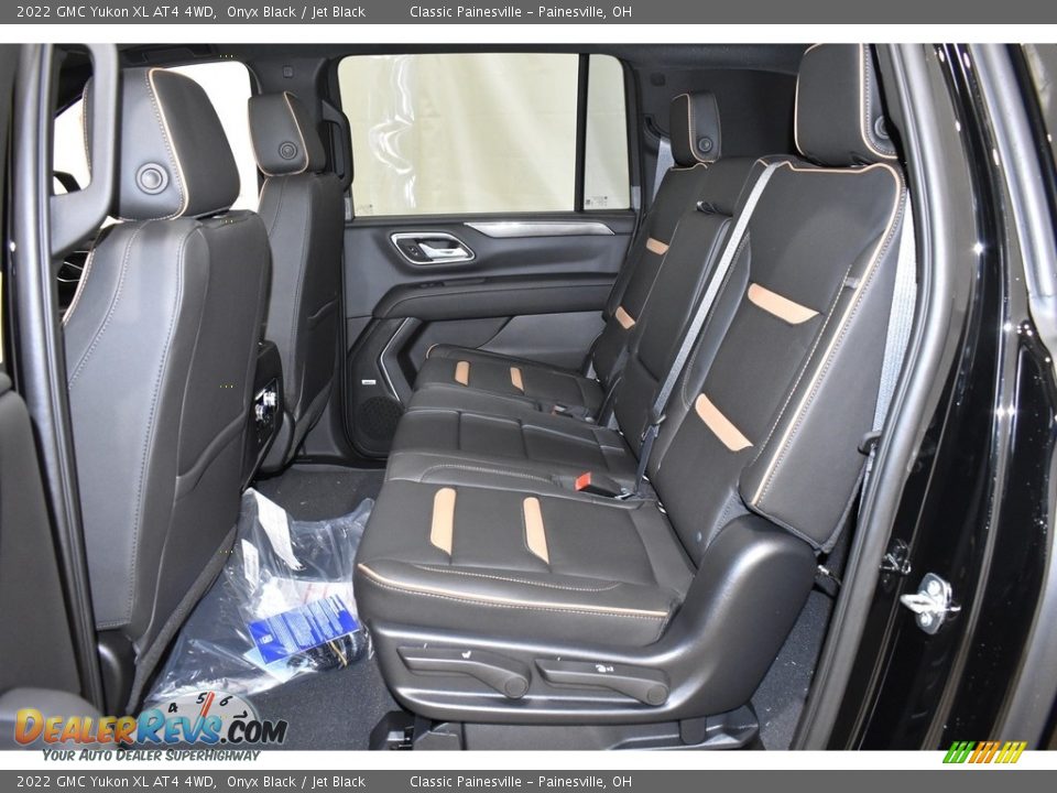 Rear Seat of 2022 GMC Yukon XL AT4 4WD Photo #8