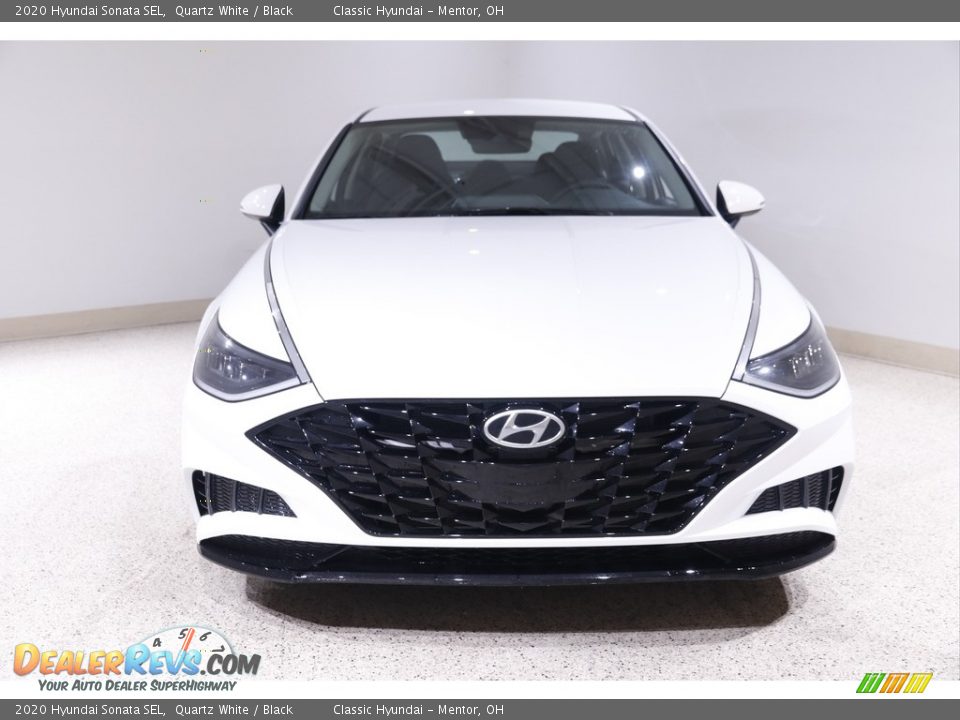 2020 Hyundai Sonata SEL Quartz White / Black Photo #2