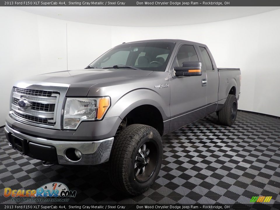 2013 Ford F150 XLT SuperCab 4x4 Sterling Gray Metallic / Steel Gray Photo #5