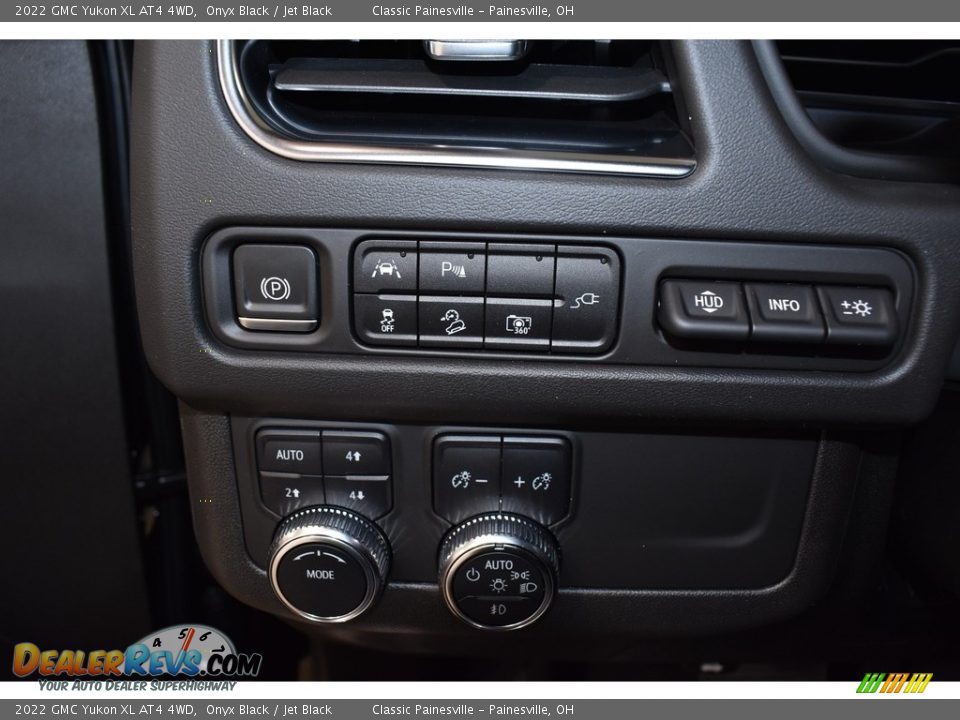 Controls of 2022 GMC Yukon XL AT4 4WD Photo #12