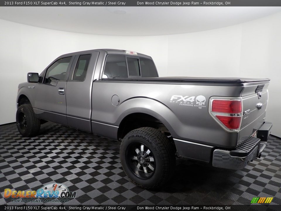 2013 Ford F150 XLT SuperCab 4x4 Sterling Gray Metallic / Steel Gray Photo #8