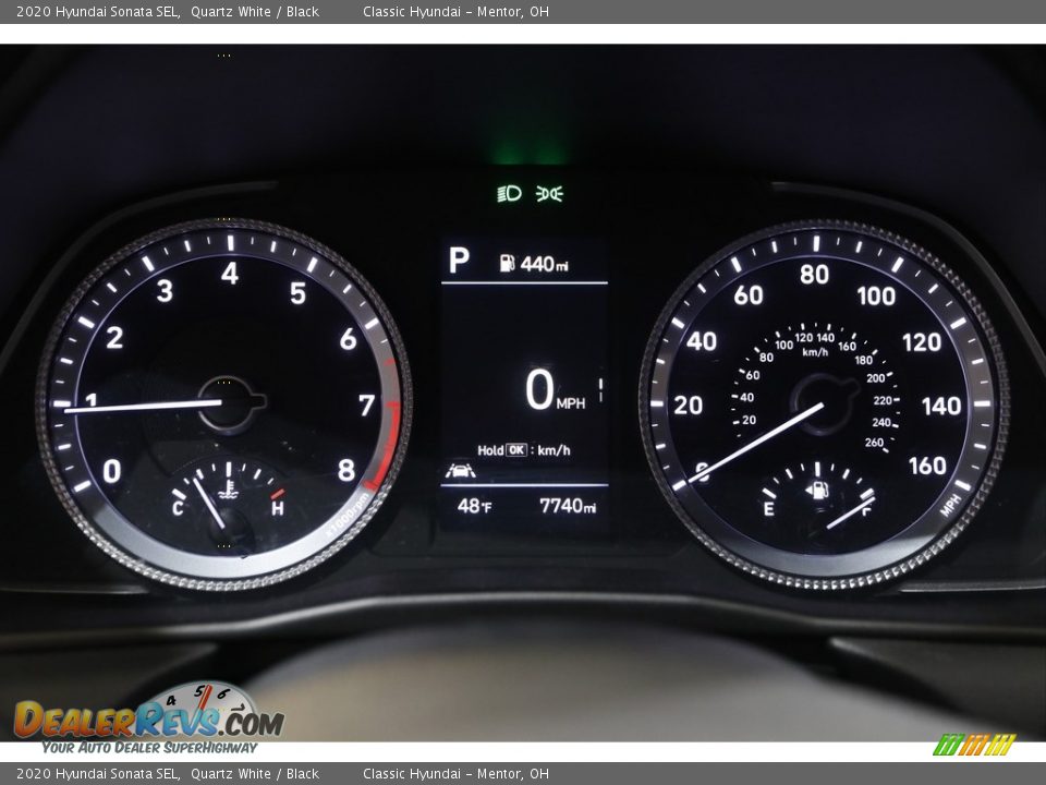 2020 Hyundai Sonata SEL Quartz White / Black Photo #8