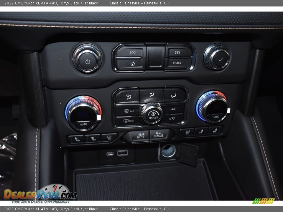 Controls of 2022 GMC Yukon XL AT4 4WD Photo #16