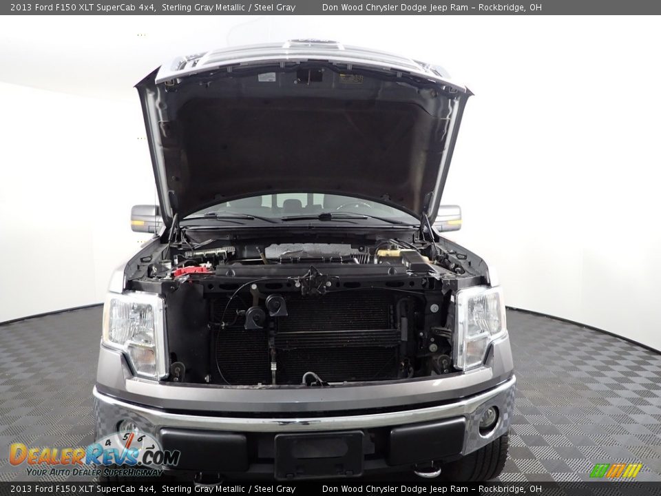 2013 Ford F150 XLT SuperCab 4x4 Sterling Gray Metallic / Steel Gray Photo #11