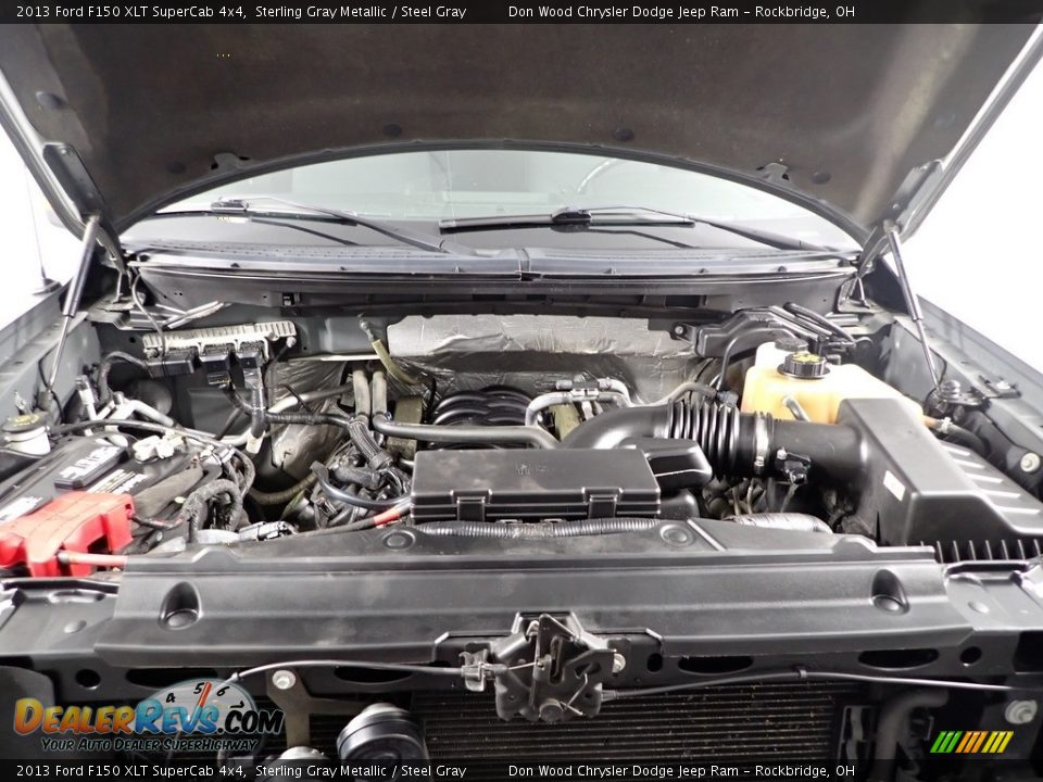 2013 Ford F150 XLT SuperCab 4x4 Sterling Gray Metallic / Steel Gray Photo #12