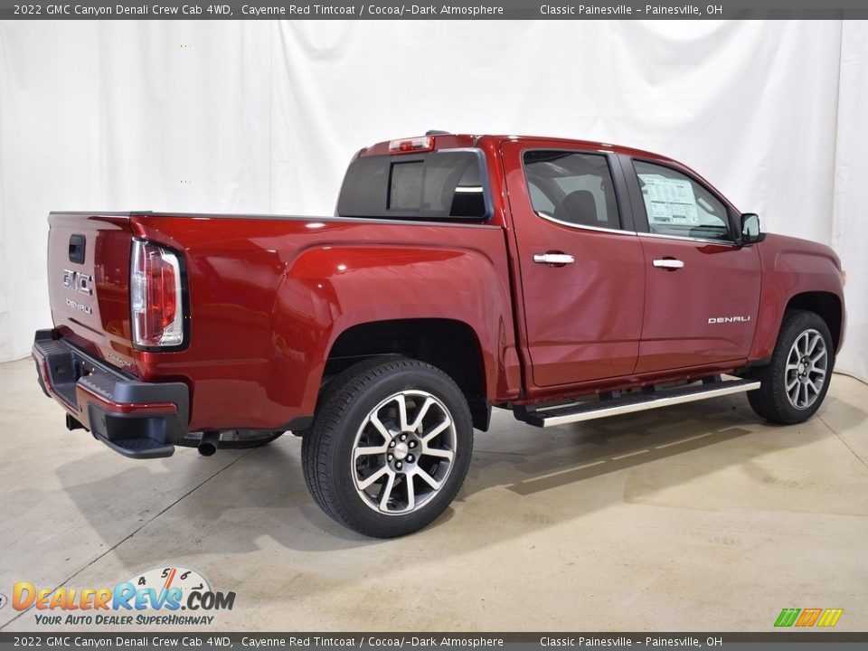 Cayenne Red Tintcoat 2022 GMC Canyon Denali Crew Cab 4WD Photo #2