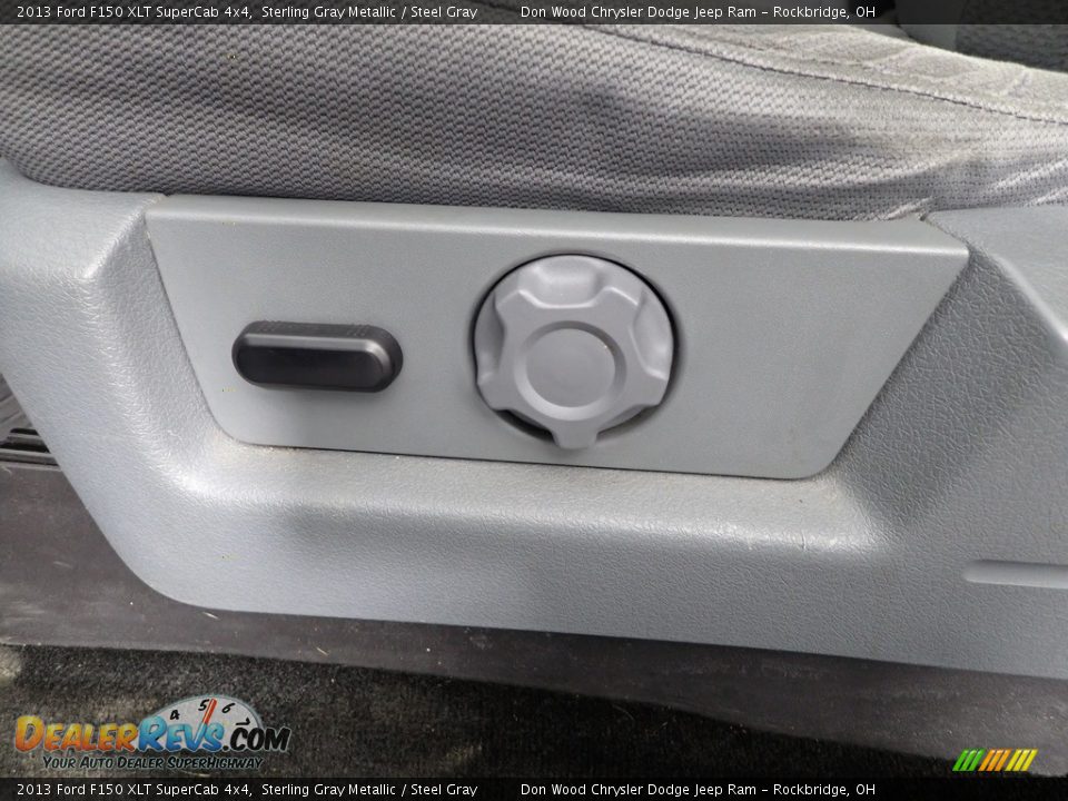 2013 Ford F150 XLT SuperCab 4x4 Sterling Gray Metallic / Steel Gray Photo #14