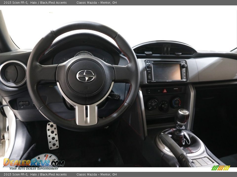 2015 Scion FR-S Halo / Black/Red Accents Photo #6