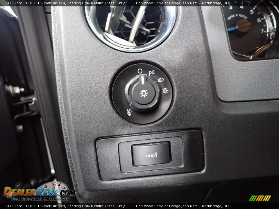 2013 Ford F150 XLT SuperCab 4x4 Sterling Gray Metallic / Steel Gray Photo #17