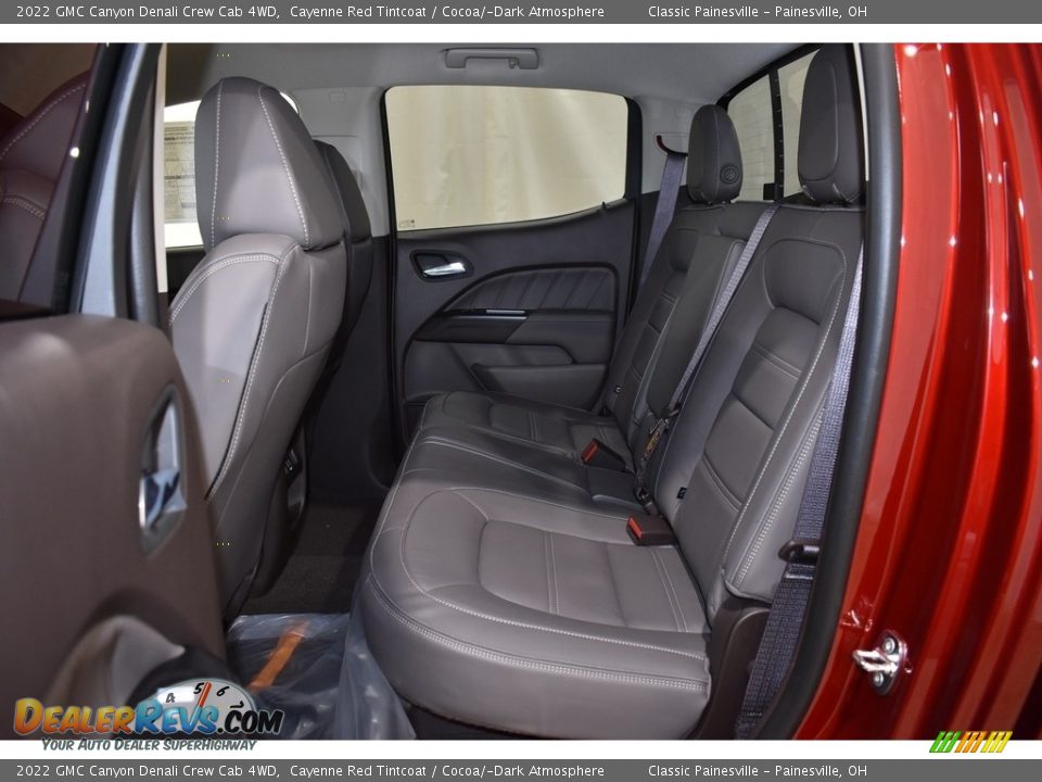 Rear Seat of 2022 GMC Canyon Denali Crew Cab 4WD Photo #7