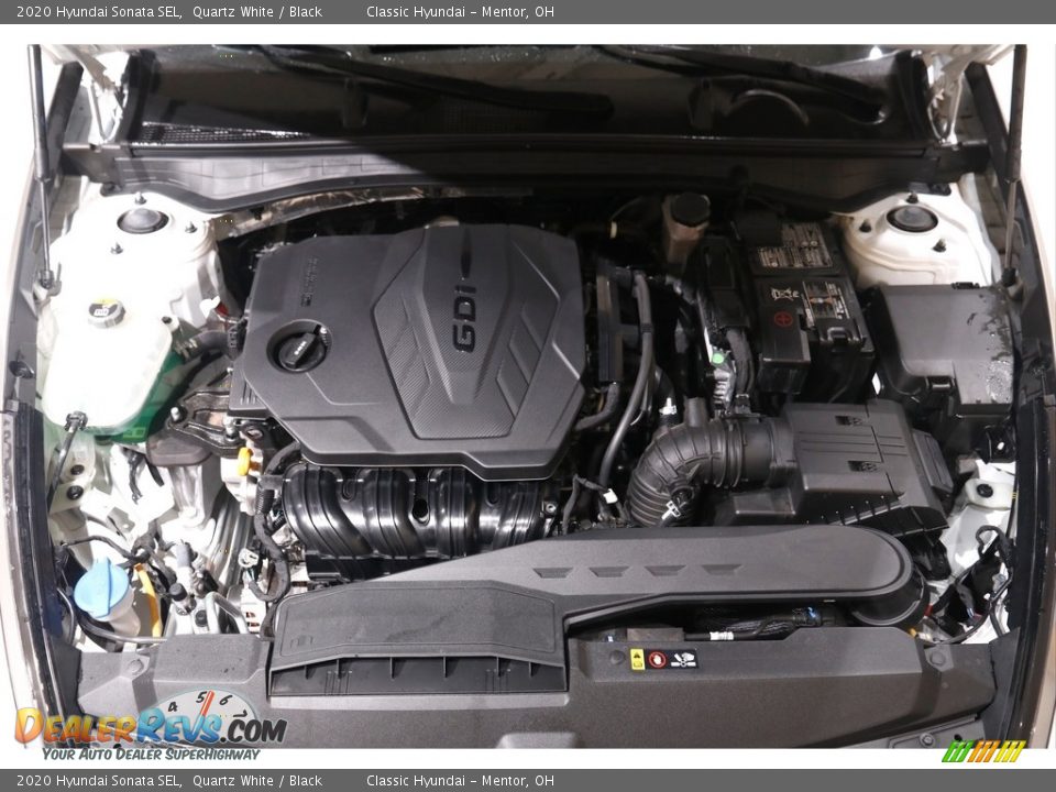 2020 Hyundai Sonata SEL Quartz White / Black Photo #18