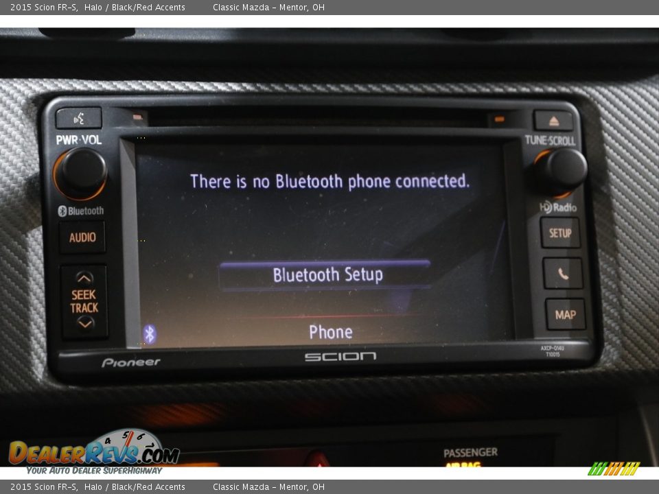 2015 Scion FR-S Halo / Black/Red Accents Photo #11