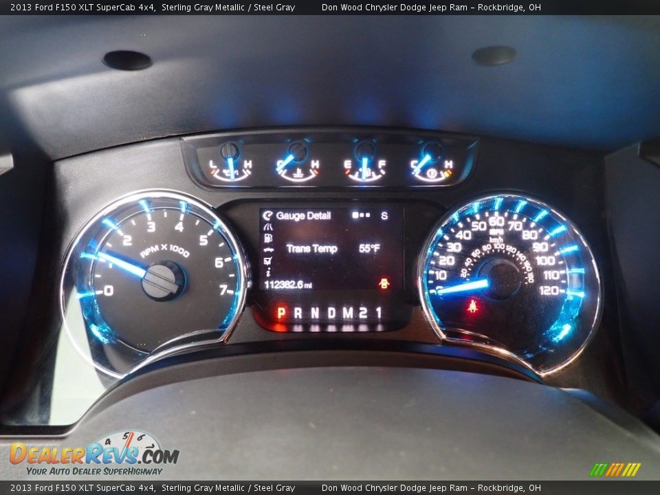 2013 Ford F150 XLT SuperCab 4x4 Sterling Gray Metallic / Steel Gray Photo #20