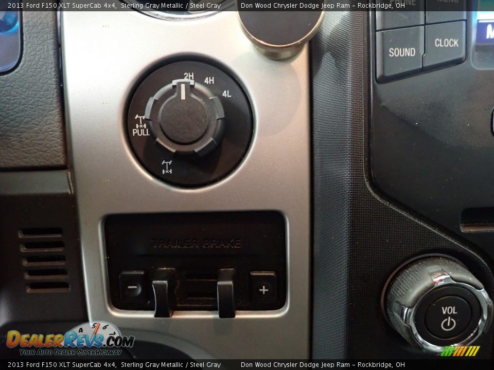 2013 Ford F150 XLT SuperCab 4x4 Sterling Gray Metallic / Steel Gray Photo #21