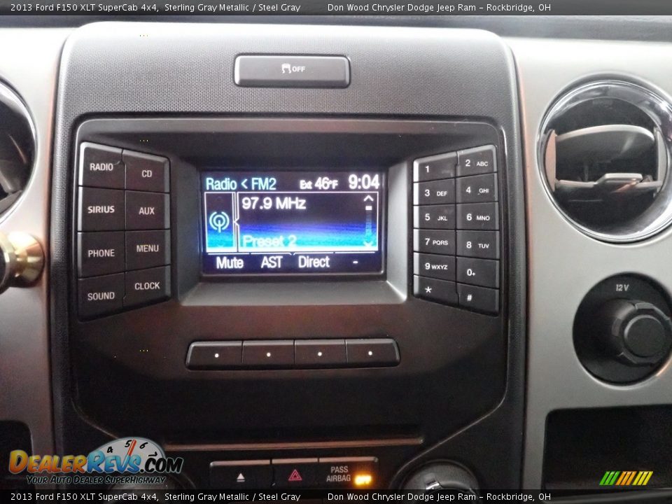 2013 Ford F150 XLT SuperCab 4x4 Sterling Gray Metallic / Steel Gray Photo #22