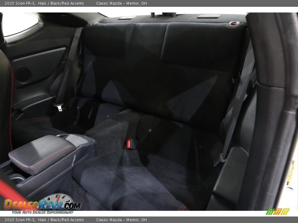 2015 Scion FR-S Halo / Black/Red Accents Photo #16