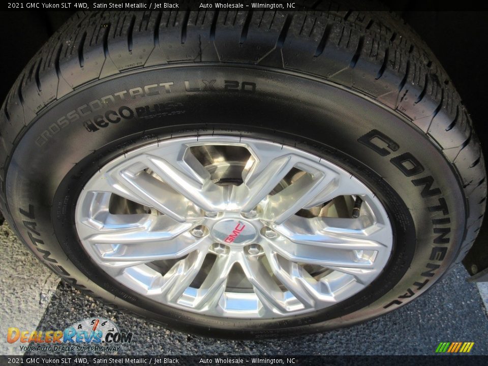 2021 GMC Yukon SLT 4WD Satin Steel Metallic / Jet Black Photo #7