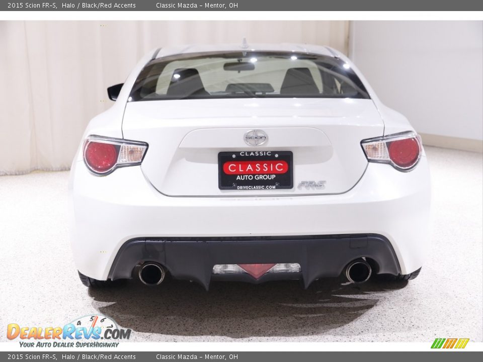 2015 Scion FR-S Halo / Black/Red Accents Photo #17