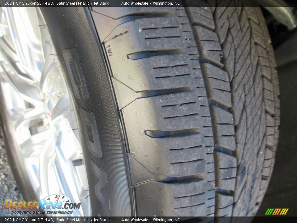2021 GMC Yukon SLT 4WD Satin Steel Metallic / Jet Black Photo #8