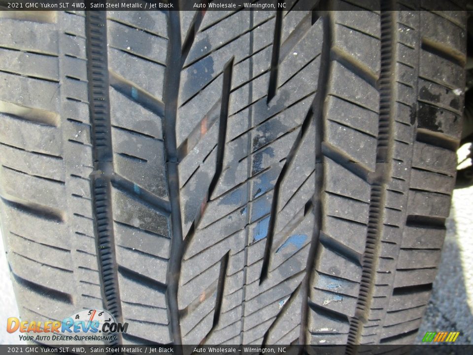 2021 GMC Yukon SLT 4WD Satin Steel Metallic / Jet Black Photo #9