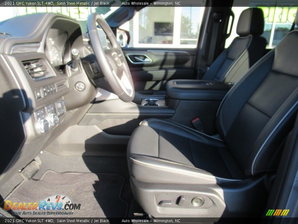 2021 GMC Yukon SLT 4WD Satin Steel Metallic / Jet Black Photo #10