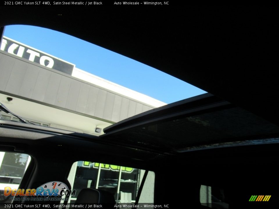 2021 GMC Yukon SLT 4WD Satin Steel Metallic / Jet Black Photo #11