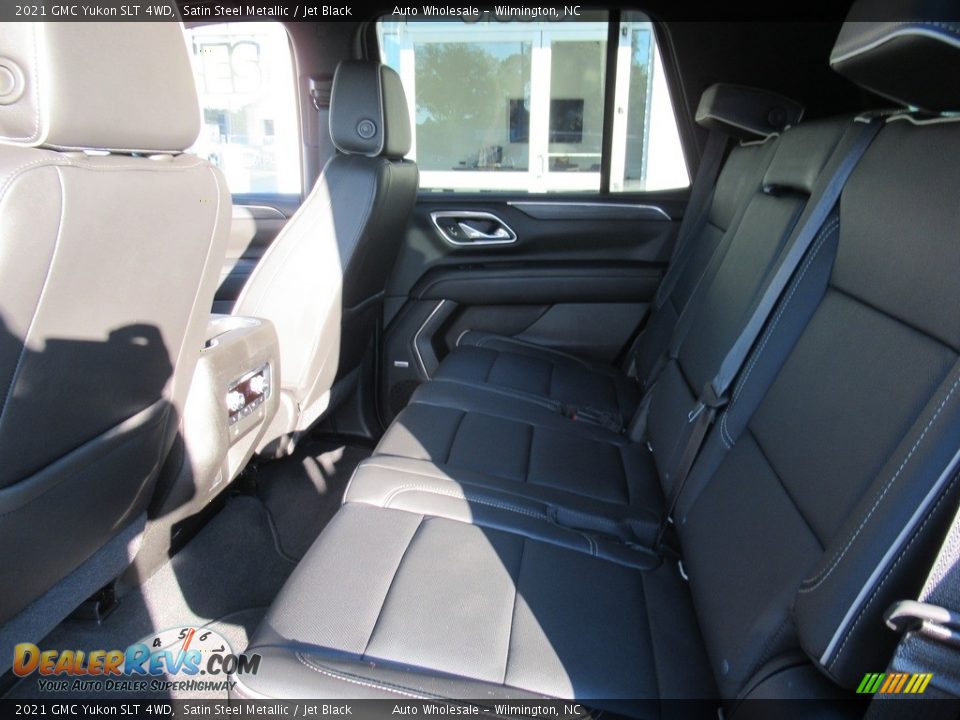2021 GMC Yukon SLT 4WD Satin Steel Metallic / Jet Black Photo #12