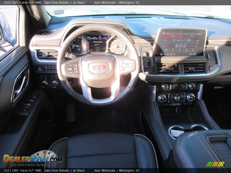 2021 GMC Yukon SLT 4WD Satin Steel Metallic / Jet Black Photo #15