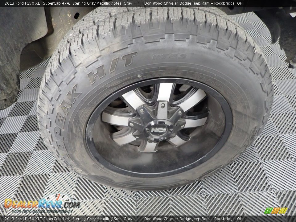 2013 Ford F150 XLT SuperCab 4x4 Sterling Gray Metallic / Steel Gray Photo #33