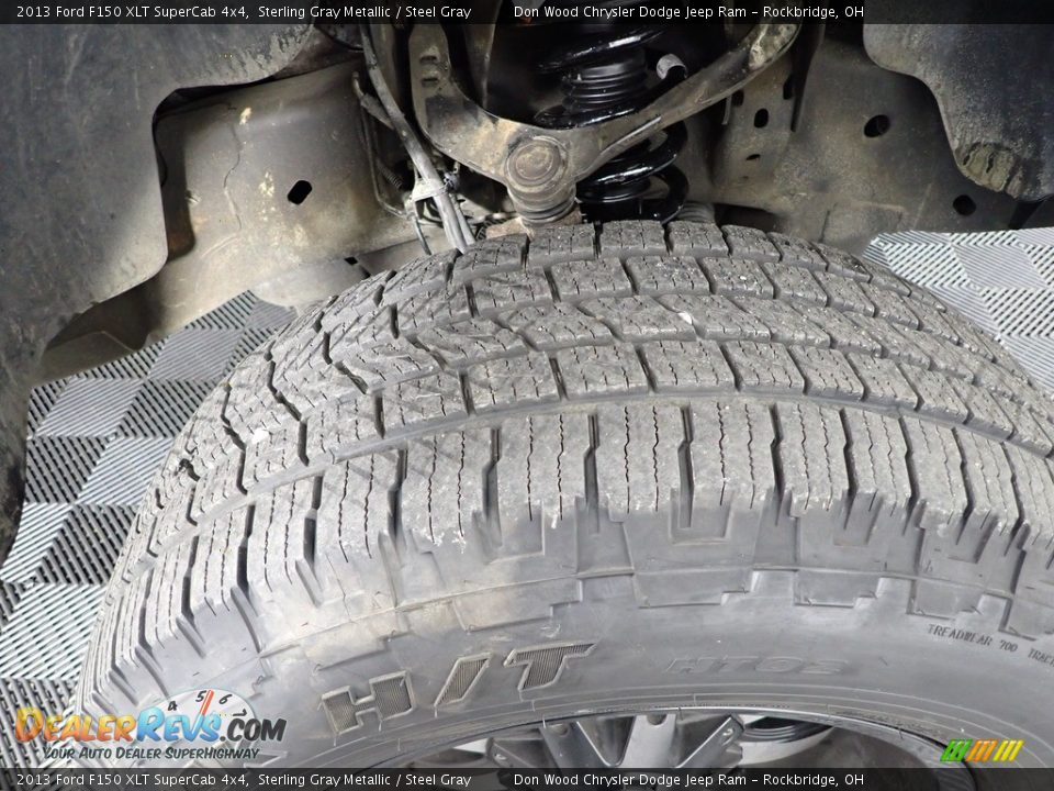 2013 Ford F150 XLT SuperCab 4x4 Sterling Gray Metallic / Steel Gray Photo #34