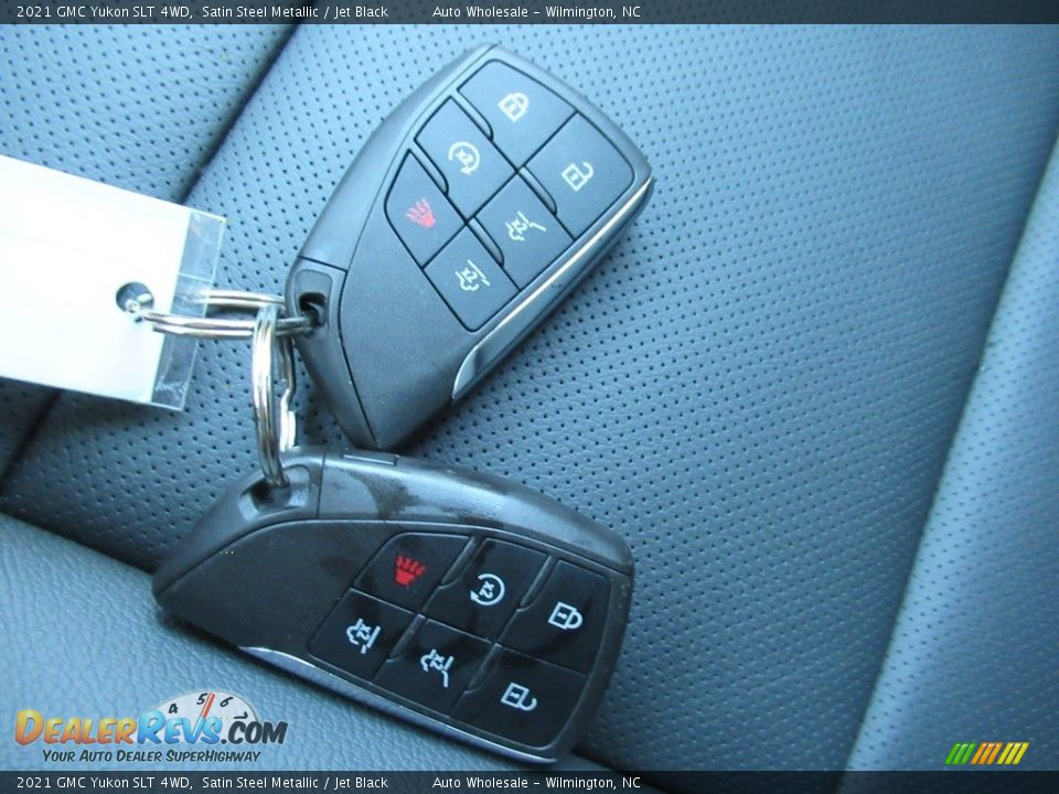 2021 GMC Yukon SLT 4WD Satin Steel Metallic / Jet Black Photo #19