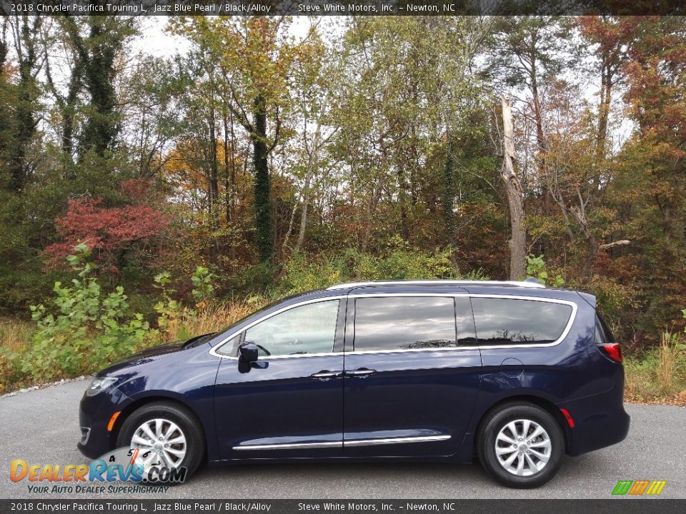 2018 Chrysler Pacifica Touring L Jazz Blue Pearl / Black/Alloy Photo #1