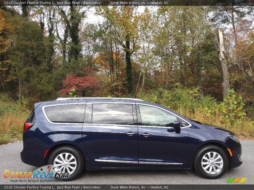 2018 Chrysler Pacifica Touring L Jazz Blue Pearl / Black/Alloy Photo #6