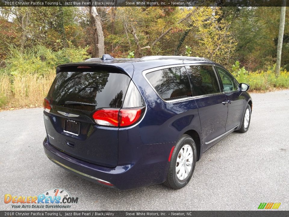 2018 Chrysler Pacifica Touring L Jazz Blue Pearl / Black/Alloy Photo #7