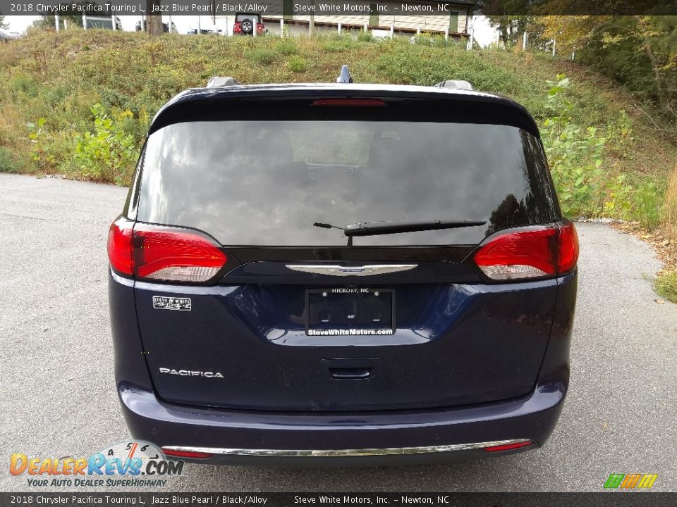 2018 Chrysler Pacifica Touring L Jazz Blue Pearl / Black/Alloy Photo #8