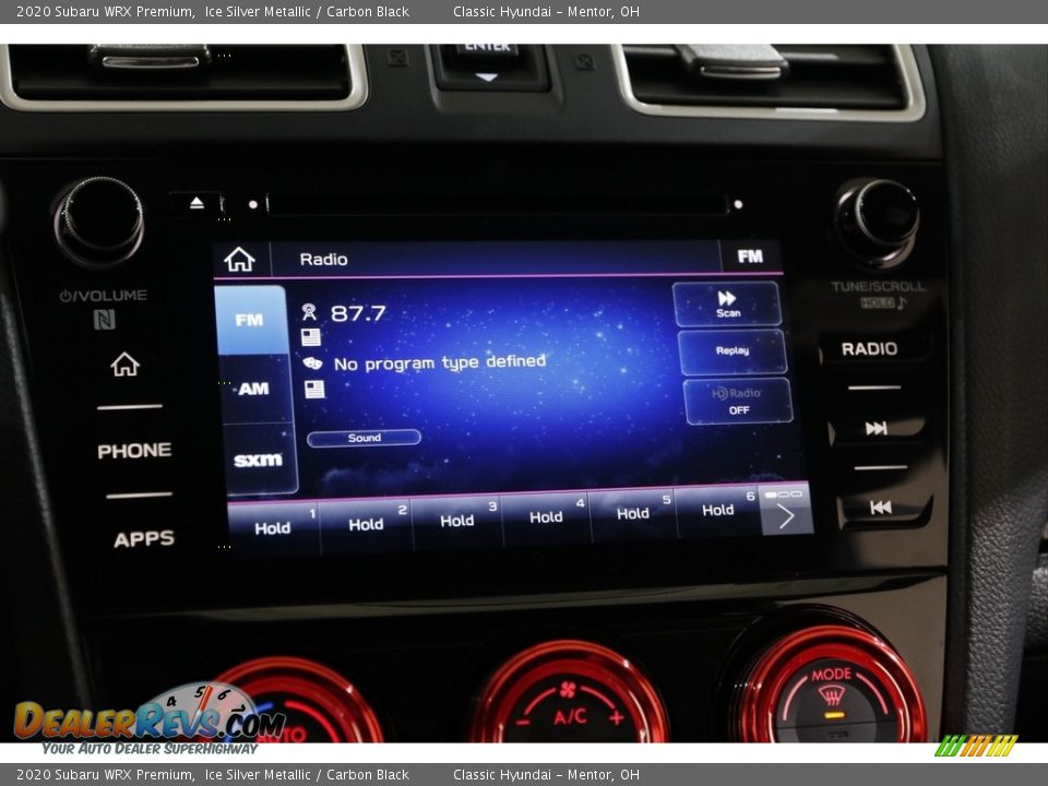 2020 Subaru WRX Premium Ice Silver Metallic / Carbon Black Photo #15